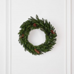 Венок рождественский BINOSHE Cones 60 см