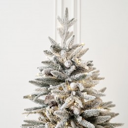 Елка искусственная BINOSHE Ile Grande LED заснеженная 180 см