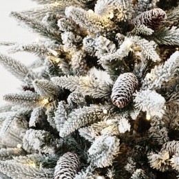Елка искусственная BINOSHE Ile Grande LED заснеженная 180 см