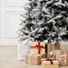 Елка искусственная BINOSHE Ile Grande заснеженная 180 см