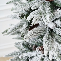 Елка искусственная BINOSHE Ile Grande заснеженная 180 см