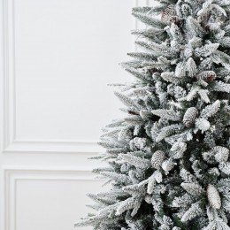 Елка искусственная BINOSHE Ile Grande заснеженная 180 см