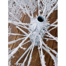 Елка искусственная BINOSHE Normandia белая с подсветкой 210 см