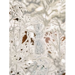 Елка искусственная BINOSHE Normandia белая с подсветкой 210 см