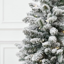 Елка искусственная мини BINOSHE Nuage заснеженная 90 см