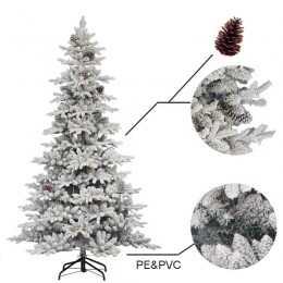 Елка искусственная BINOSHE Saint Paul заснеженная 210 см