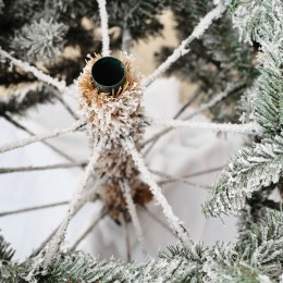 Елка искусственная BINOSHE Saint Paul заснеженная 210 см