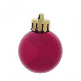 Набор шаров 3 см 20 шт красный