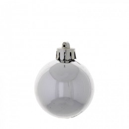 Набор шаров 4 см 12 шт серебро 2