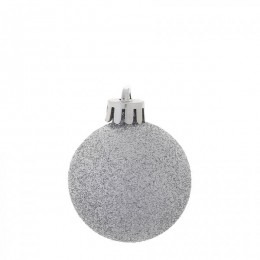 Набор шаров 4 см 12 шт серебро 2