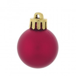 Набор шаров 4 см 12 шт красный 2