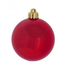 Набор шаров 6 см 6 шт красный