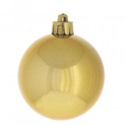 Набор шаров 6 см 24 шт розовое золото