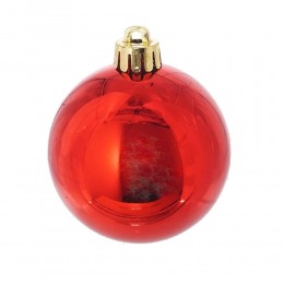 Набор шаров Ажур 6 см 30 шт красный