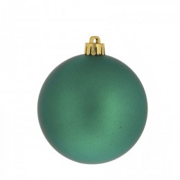 Набор шаров 8 см 12 шт в пластике красный и зеленый