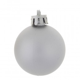 Набор шаров 40 шт серебряный 2