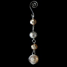 Игрушка елочная Подвеска стекло 16 см