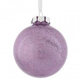 Набор шаров 8 см 12 шт сиреневый