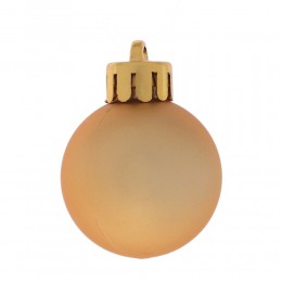 Набор шаров 3 см 20 шт золото