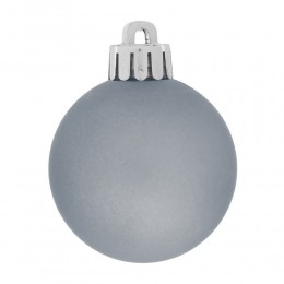 Набор шаров 3 см 25 шт серебро 2