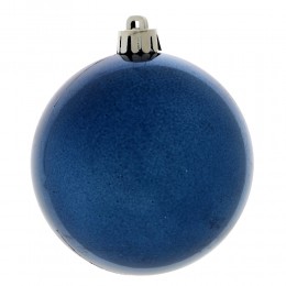 Набор шаров 6 см 24 шт синий