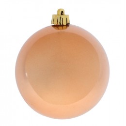 Набор шаров 8 см 12 шт в пластике золотой и бордовый