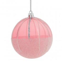 Набор шаров 8 см 12 шт розовый