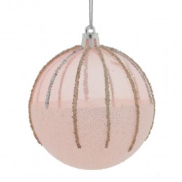 Набор шаров 8 см 12 шт розовый