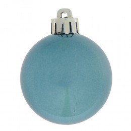 Набор шаров 4 см 12 шт голубой