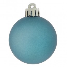 Набор шаров 4 см 12 шт голубой