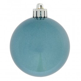 Набор шаров 6 см 24 шт голубой