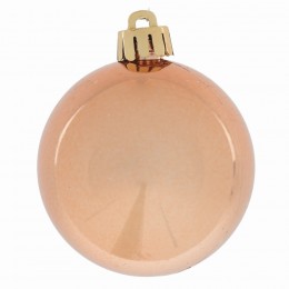 Набор шаров 6 см 6 шт коричневый 2