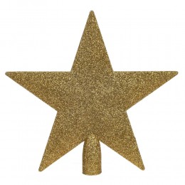 Набор шаров со звездой 30+1 шт красный и золотой