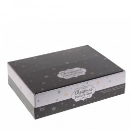 Набор шаров Волшебный завиток 8 см 12 шт розовый