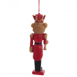 Игрушка елочная Медвежонок пластик 14.5 см 3