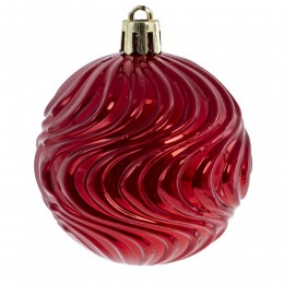 Набор шаров 6 см 35 шт красный