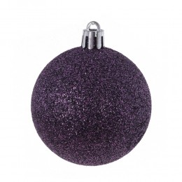 Набор шаров 6 см 35 шт фиолетовый