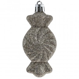 Набор елочных украшений 32 шт в домике белый