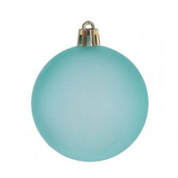 Набор елочных украшений 32 шт в домике голубой