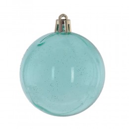 Набор елочных украшений 32 шт в домике голубой