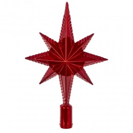 Набор елочных игрушек 56 шт красный