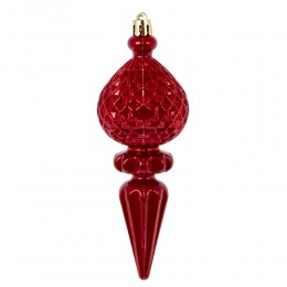 Набор елочных игрушек 56 шт красный