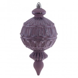 Набор елочных украшений 3 шт 14 см фиолетовый