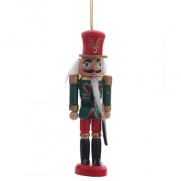 Набор елочных игрушек Щелкунчики 6 шт дерево 13 см