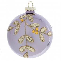 Набор шаров 8 см стекло 12 шт разноцветный