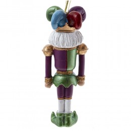 Игрушка елочная Щелкунчик пластик 12,5 см